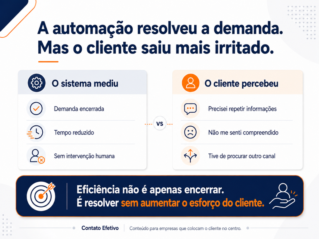 automação no atendimento